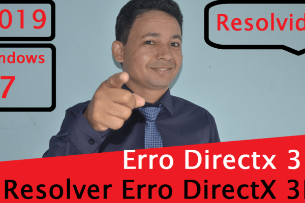 Erro Directx3D e Erro Directx RESOLVIDO